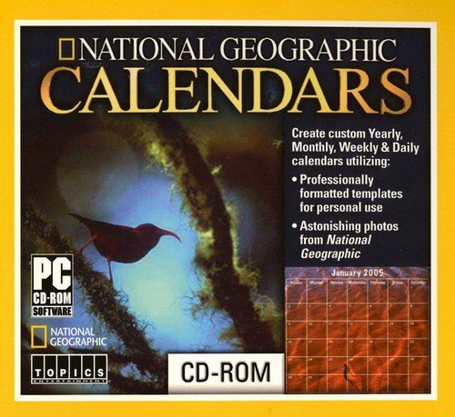 Topics Entertainment National Geographic Calendars (CD)