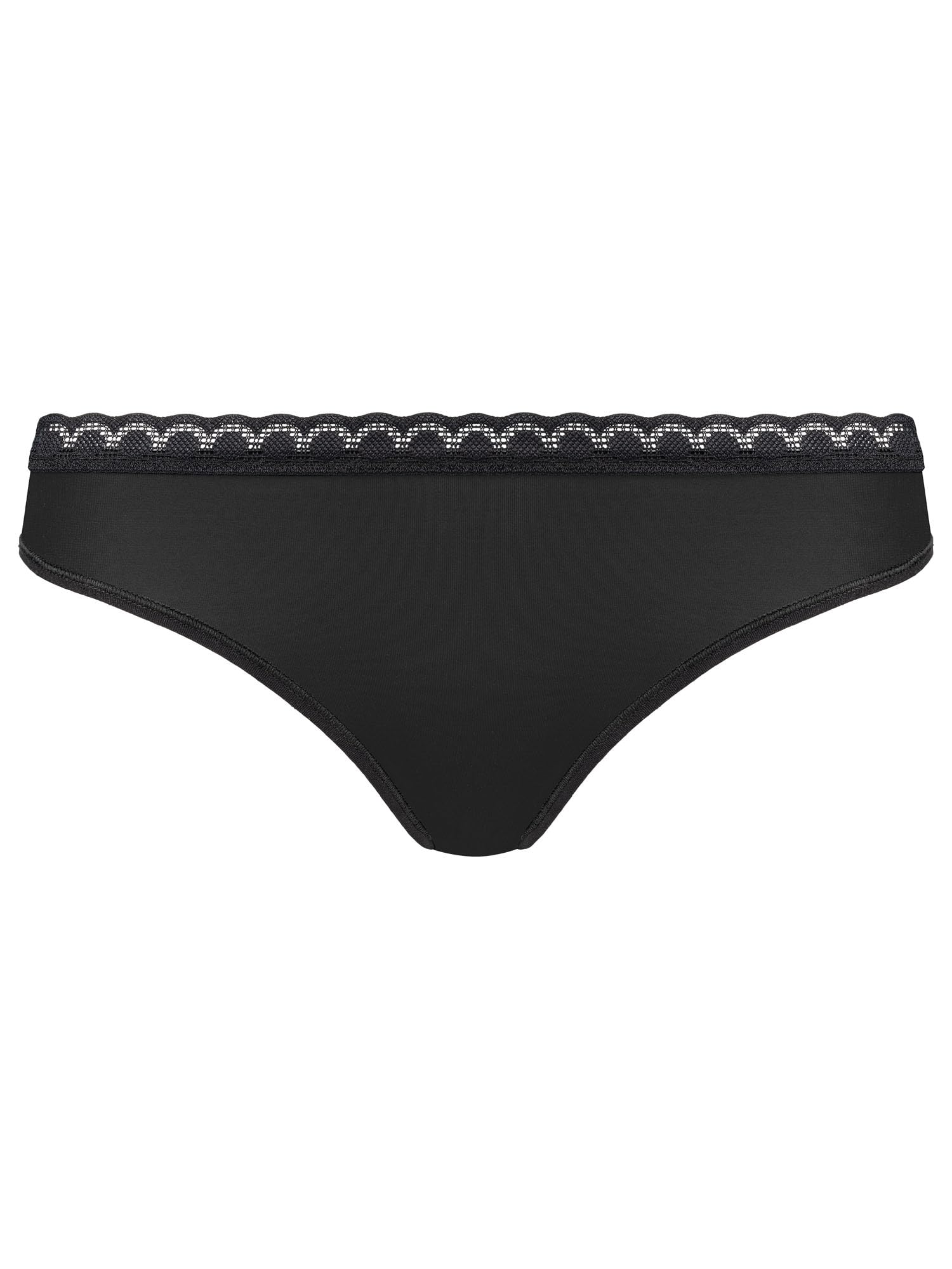 Nur Die Daily Micro String Tanga aus Mikrofaser Seamless Unterwäsche mit Spitze, unsichtbar unter Kleidung weicher Slip Damen