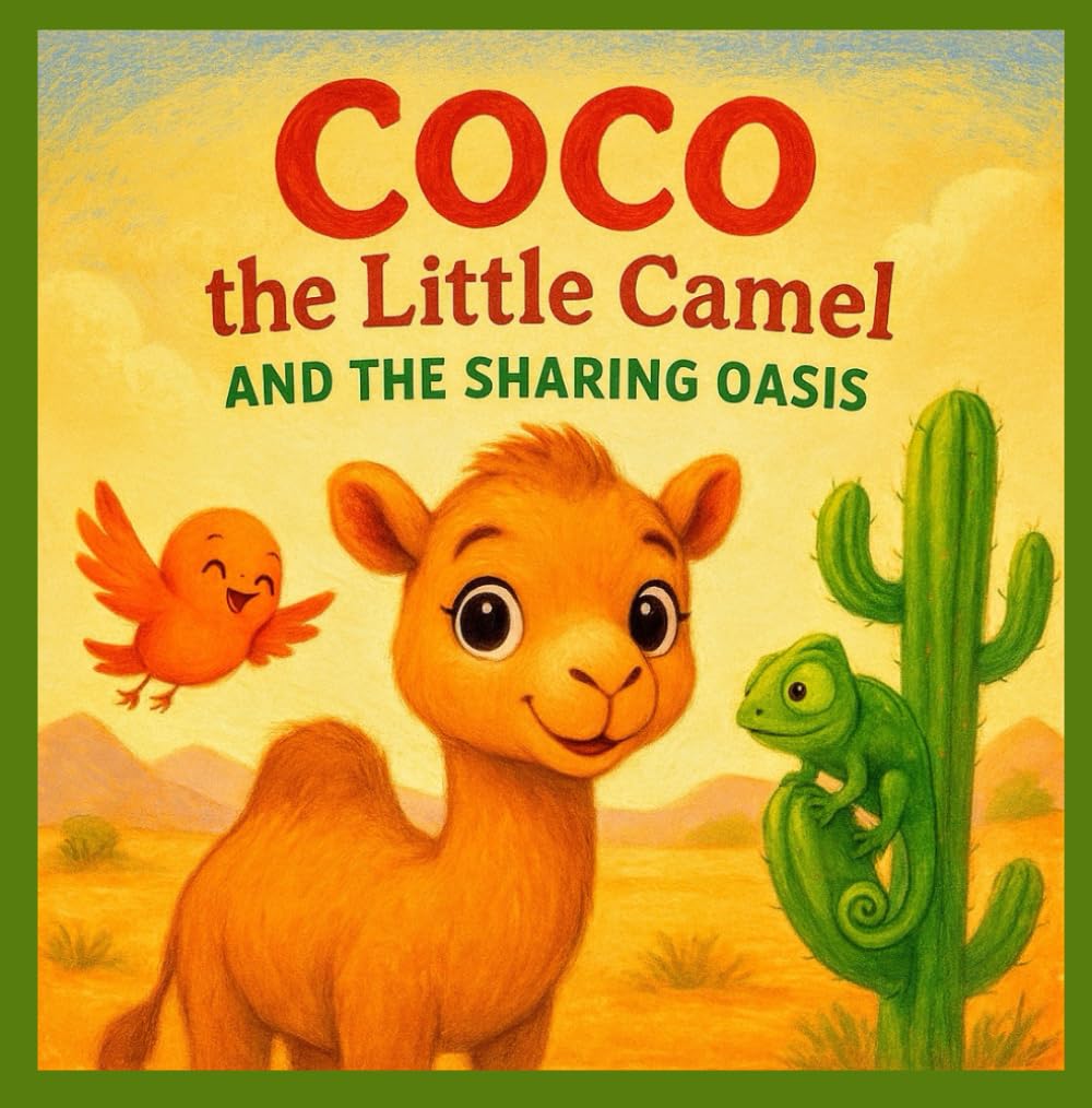 Coco the Little Camel and the Sharing Oasis: A Heartwarming Story About Sharing, Helping Friends, and Finding Water Together