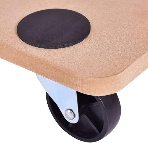 Miniatura 4 de Casart - Carretilla de madera con 4 ruedas