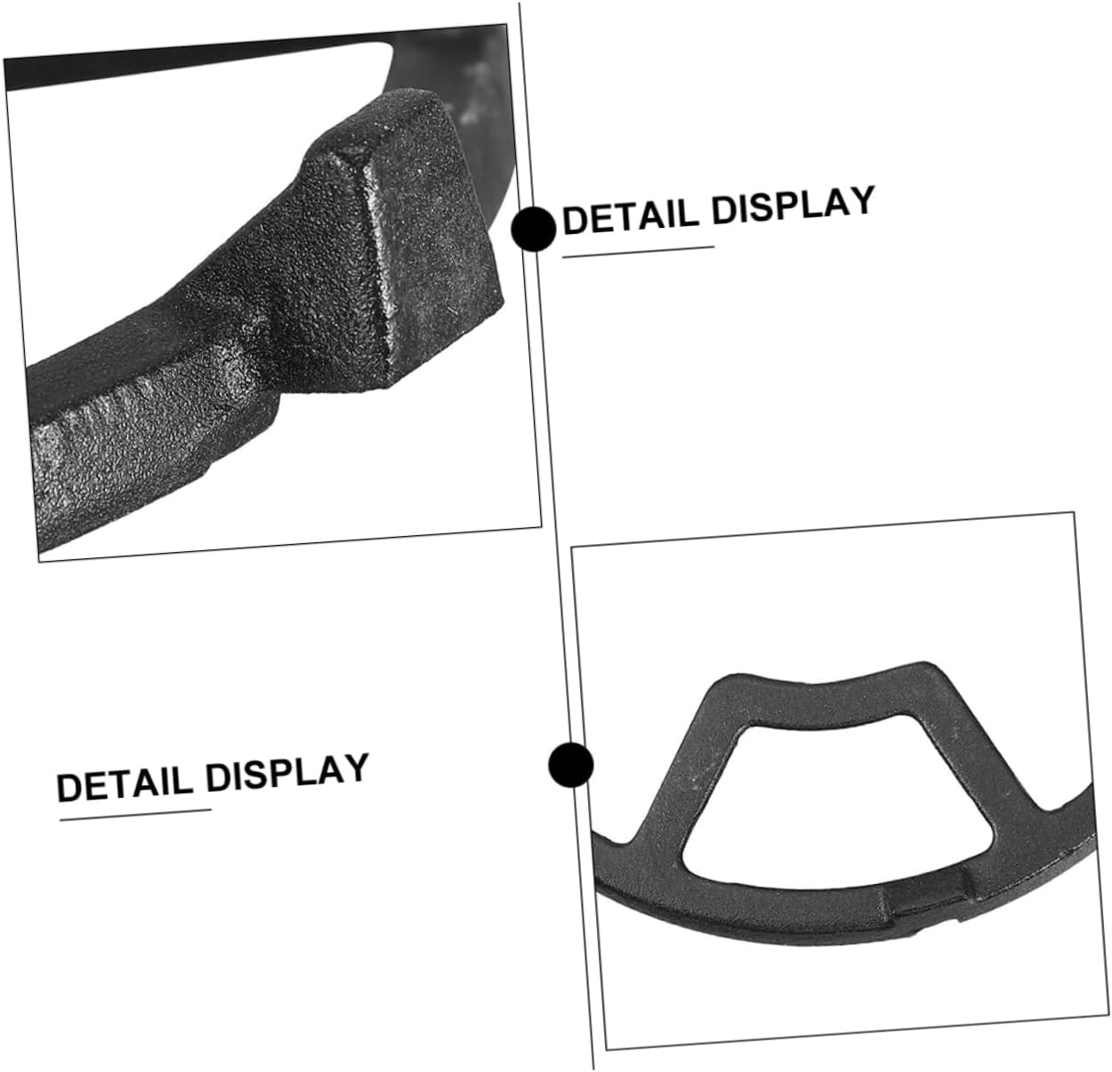 2pcs Stove Rack Gas Stove Accessory Wok Ring for Electric Burner Grate