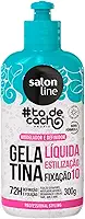 Salon Line, Gelatina Capilar Líquida, ToDeCacho, Estilização, Vegano - Para Cabelos Ondulados, Cacheados e Crespos, 300 ml