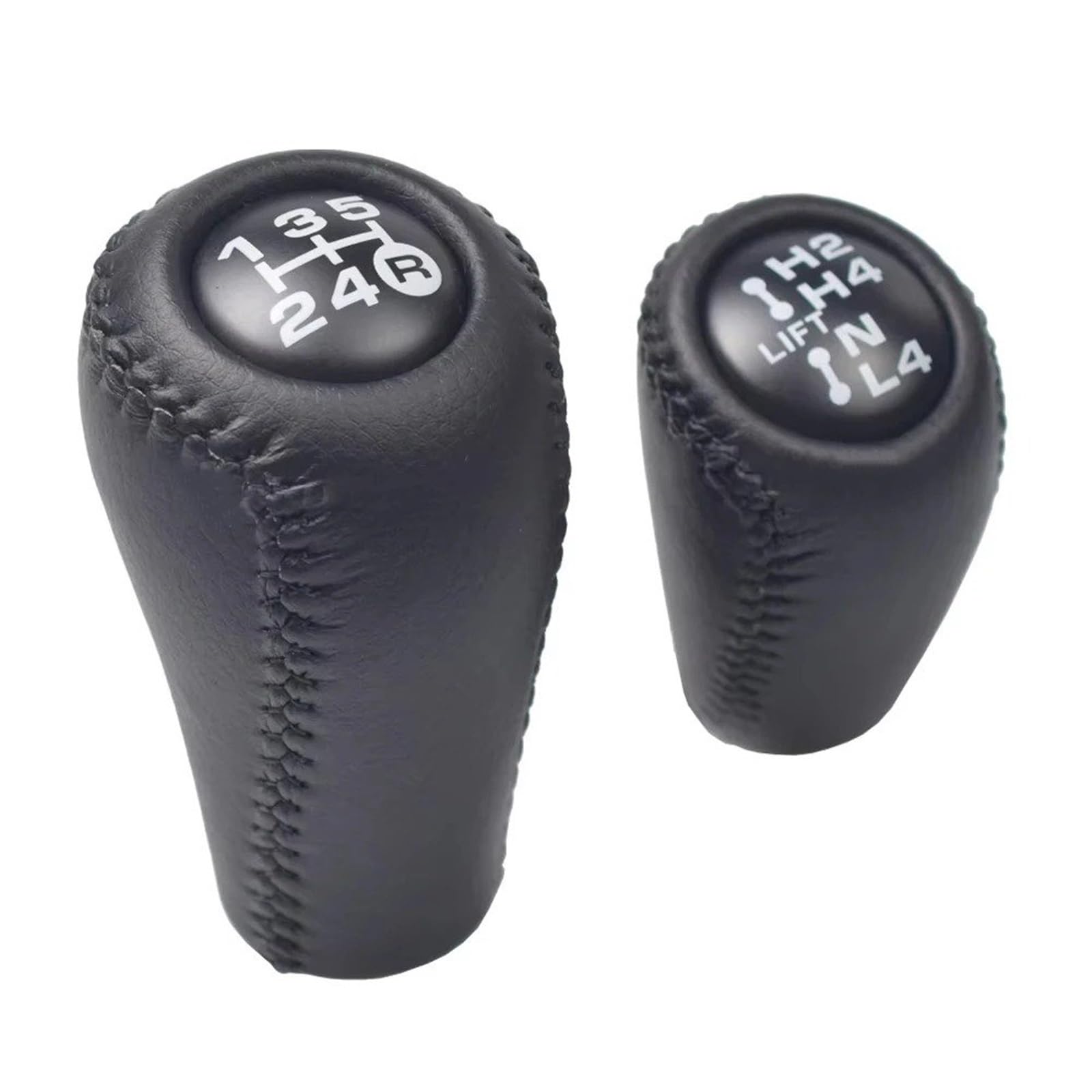 DWTNMEX Gear Shift Knob for Toyota for Land for Cruiser FJ70 FJ76 FJ78 FJ79 LC70 LC71 LC76 LC79 Manual Transmission+Transfer Gear Shift Change Lever Knob Handball(1 Pair)