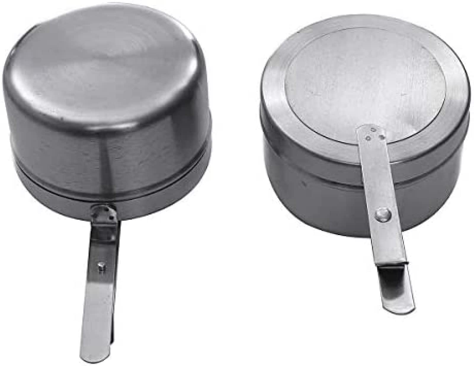 Juego completo de calentador de alimentos de acero inoxidable con bandeja de agua, bandeja de alimentos, soporte de combustible y tapa, tamaño completo con insertos de 1/3, 9 L