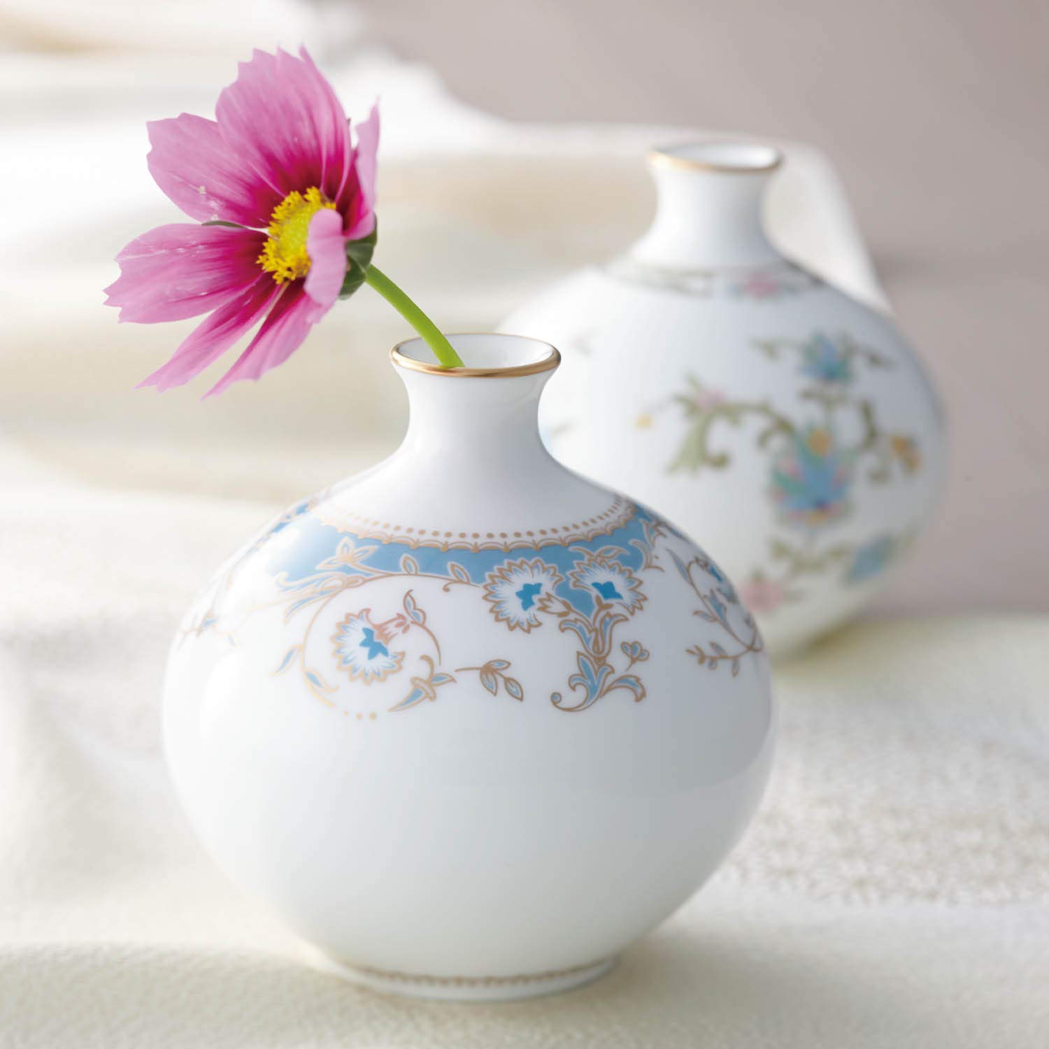 Amazon.co.jp: Noritake ノリタケ 一輪挿し 高さ約9cm・直径約9cm