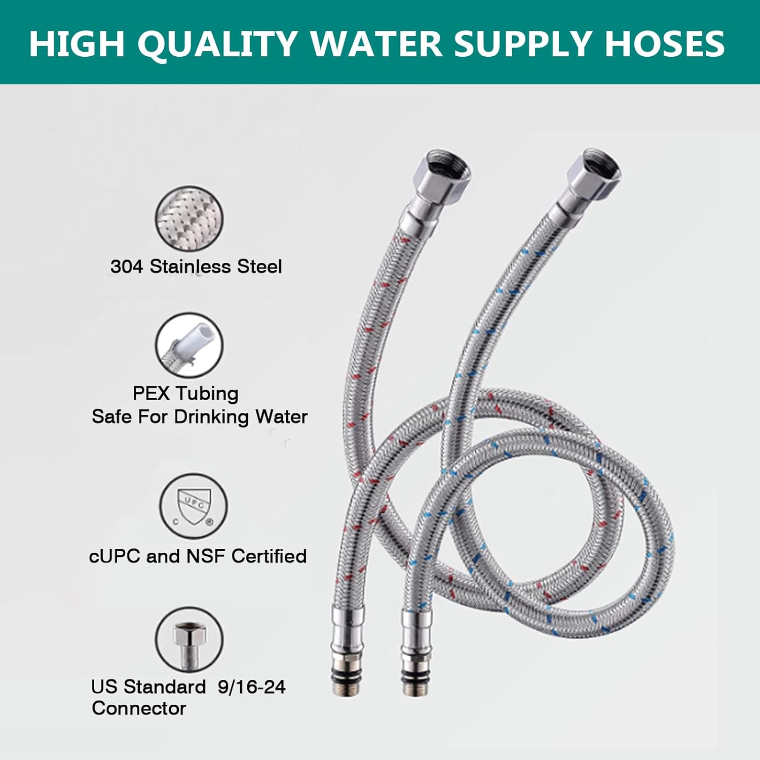 Matte Black Stainless Steel Single Handle Bathroom Faucet