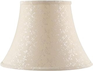 Aspen Creative 30231, Handsewn Bell Beige Spider Shade/Jacquard Textured Fabric. 7