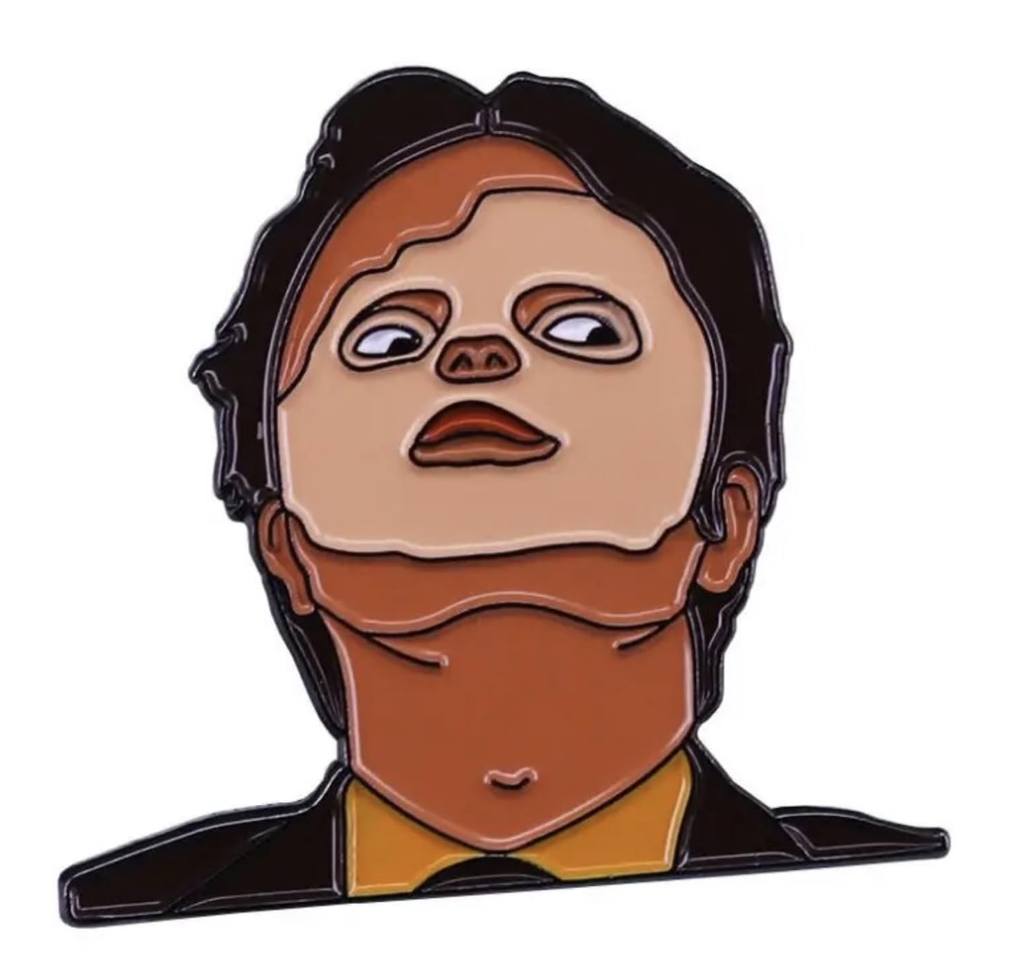 Dwight Schrute Face Mask First Aid Fail CPR Dummy The Office Dunder Mifflin Comedy TV Show 1.2
