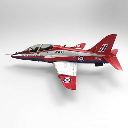 Miniatura 4 de Fighter 3D Puzzles Kits de modelos de plástico, escala 1/48 UK Hawk MK127 modelo de entrenador, juguetes para adultos y regalo, 10.6 x 8.3 pulgadas