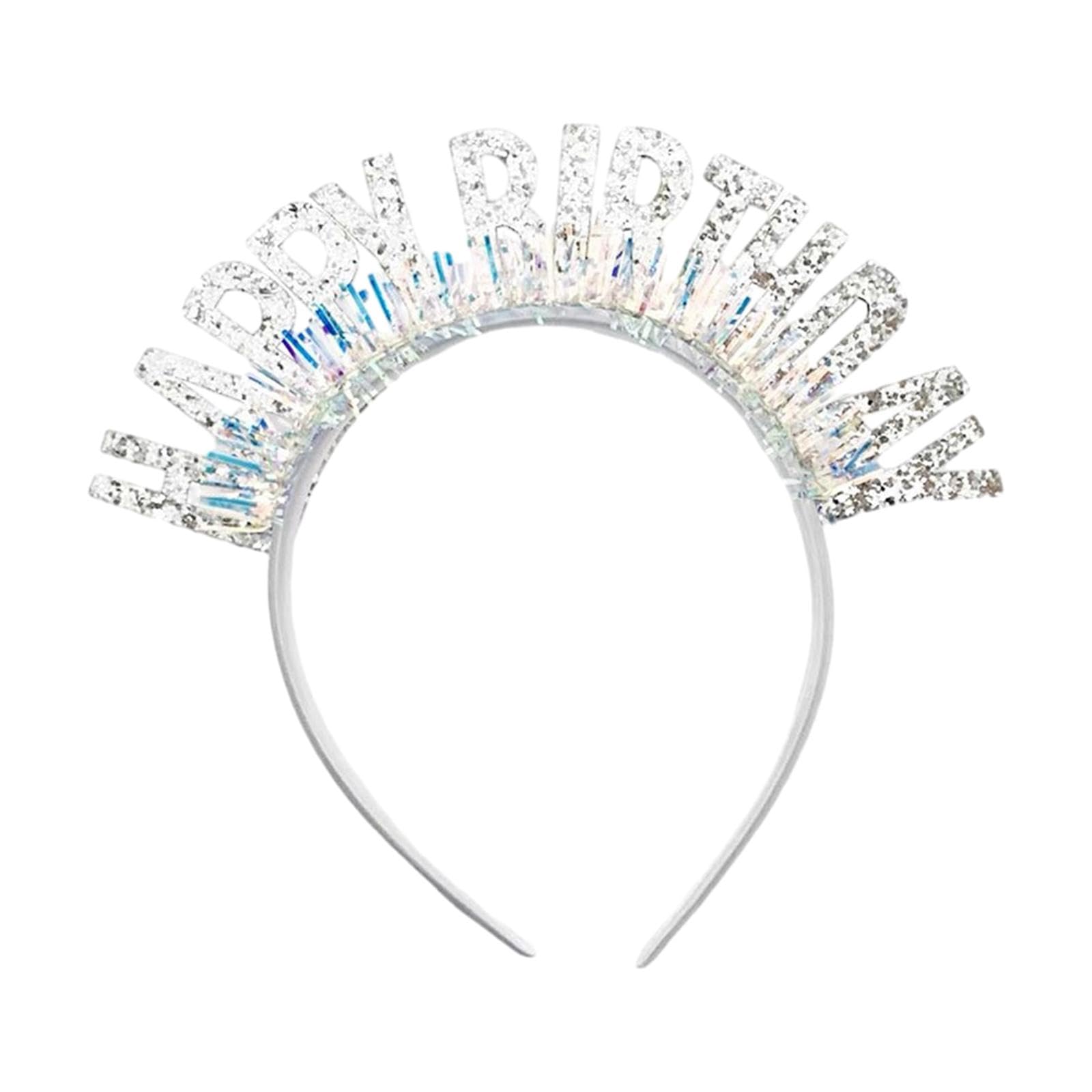 Corona E Fascia Compleanno Ragazza - Set Principessa Con Tiara E Cintura 'Birthday Girl'