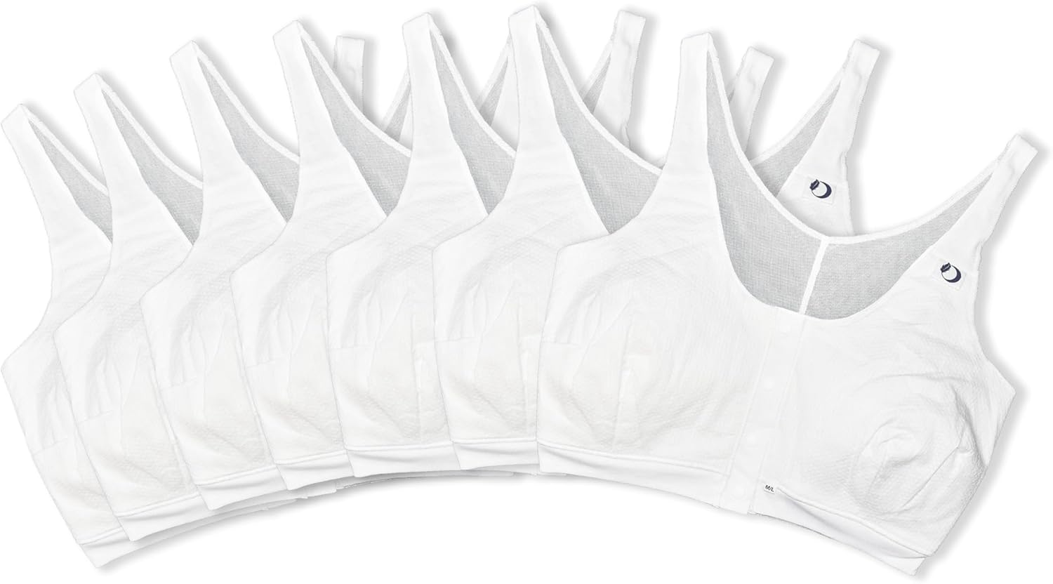 Nipple Diaper Absorbent Nursing Bra 100% Cotton, 7 Pack Single-Use Disposable Non-Toxic Garment for Breastfeeding