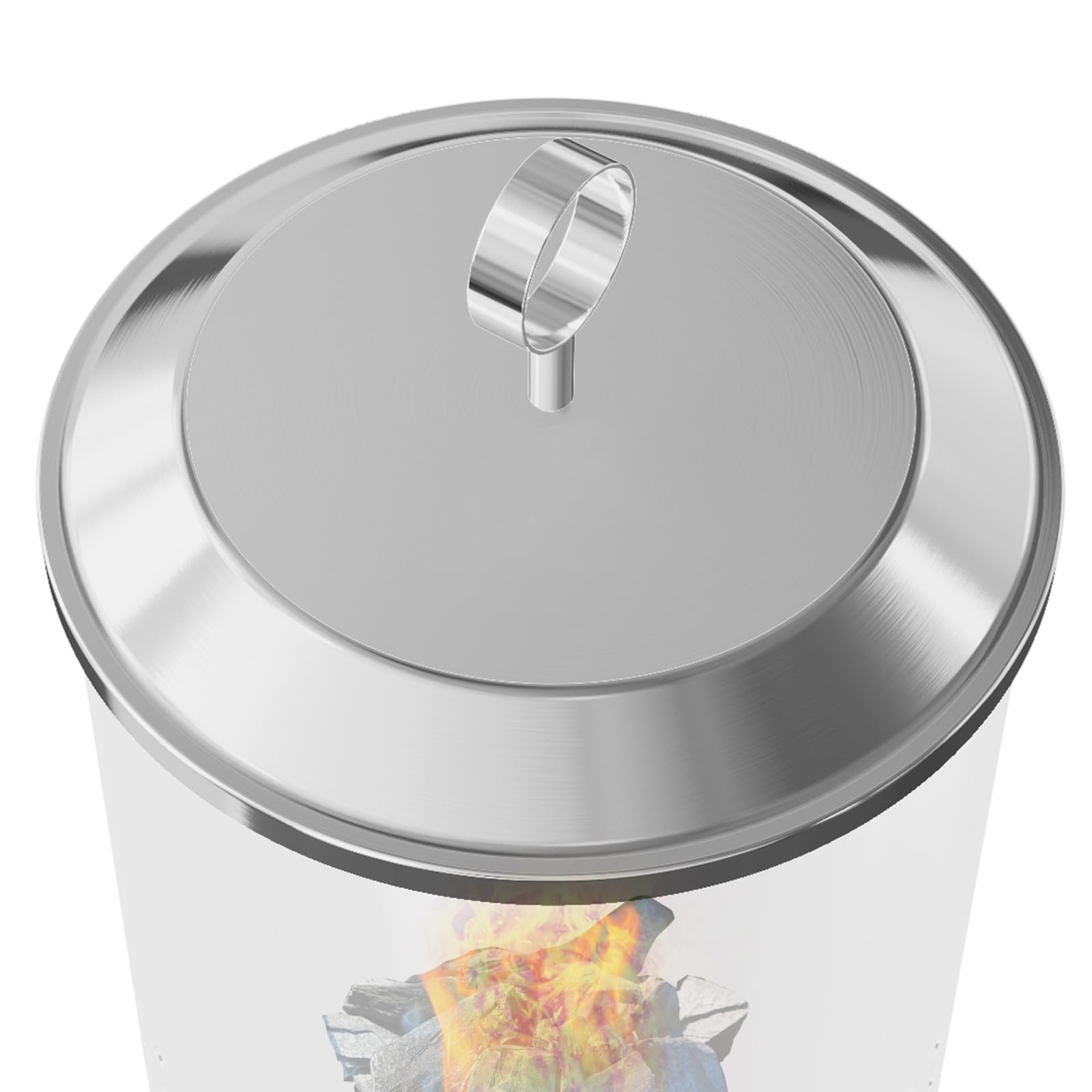 Tabletop Fire Pit Lid for Solo Stove Mesa XL 7