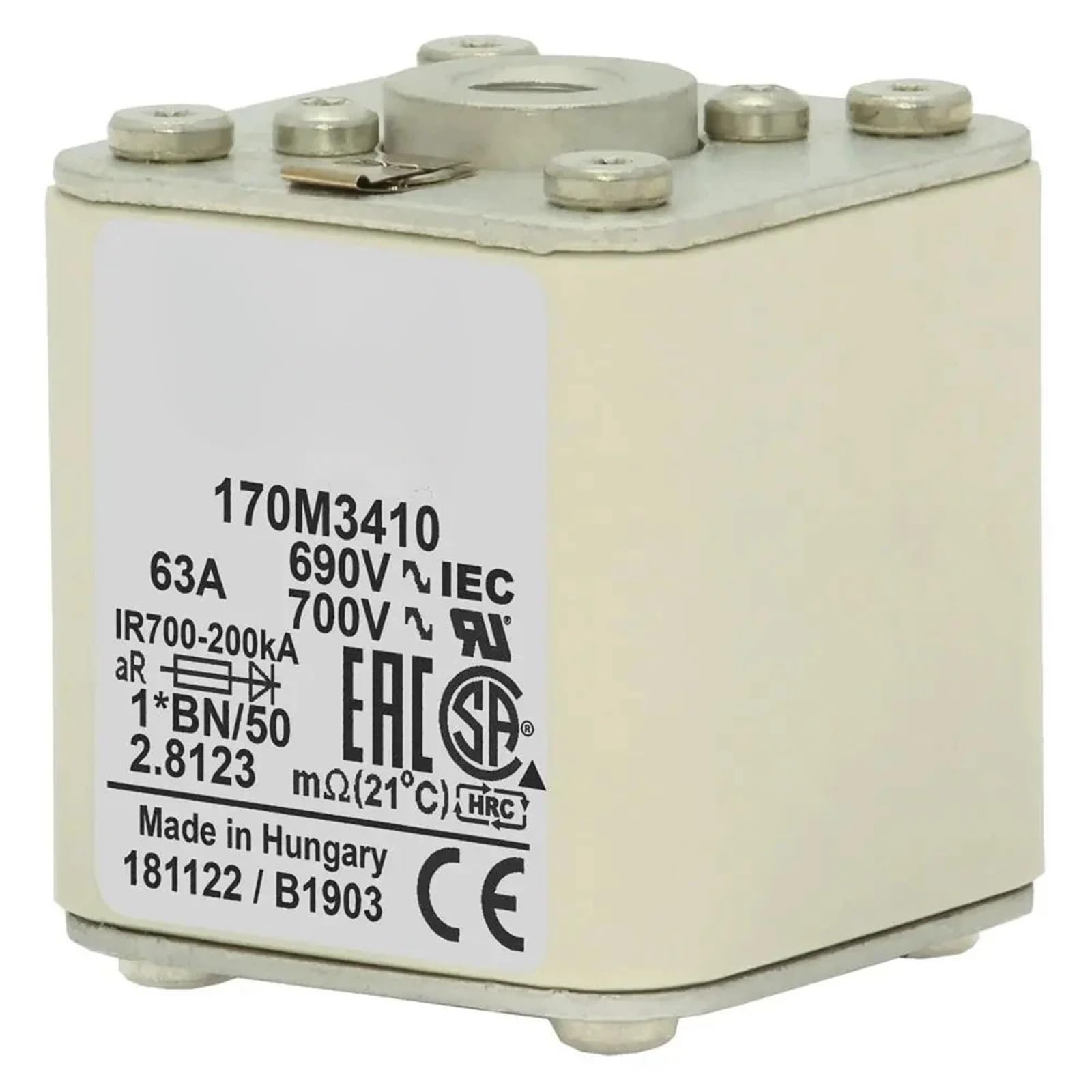 Fuse 170M3510 contre les courts circuits : sécurisez vos onduleurs avec 170M3513 et 170M3519