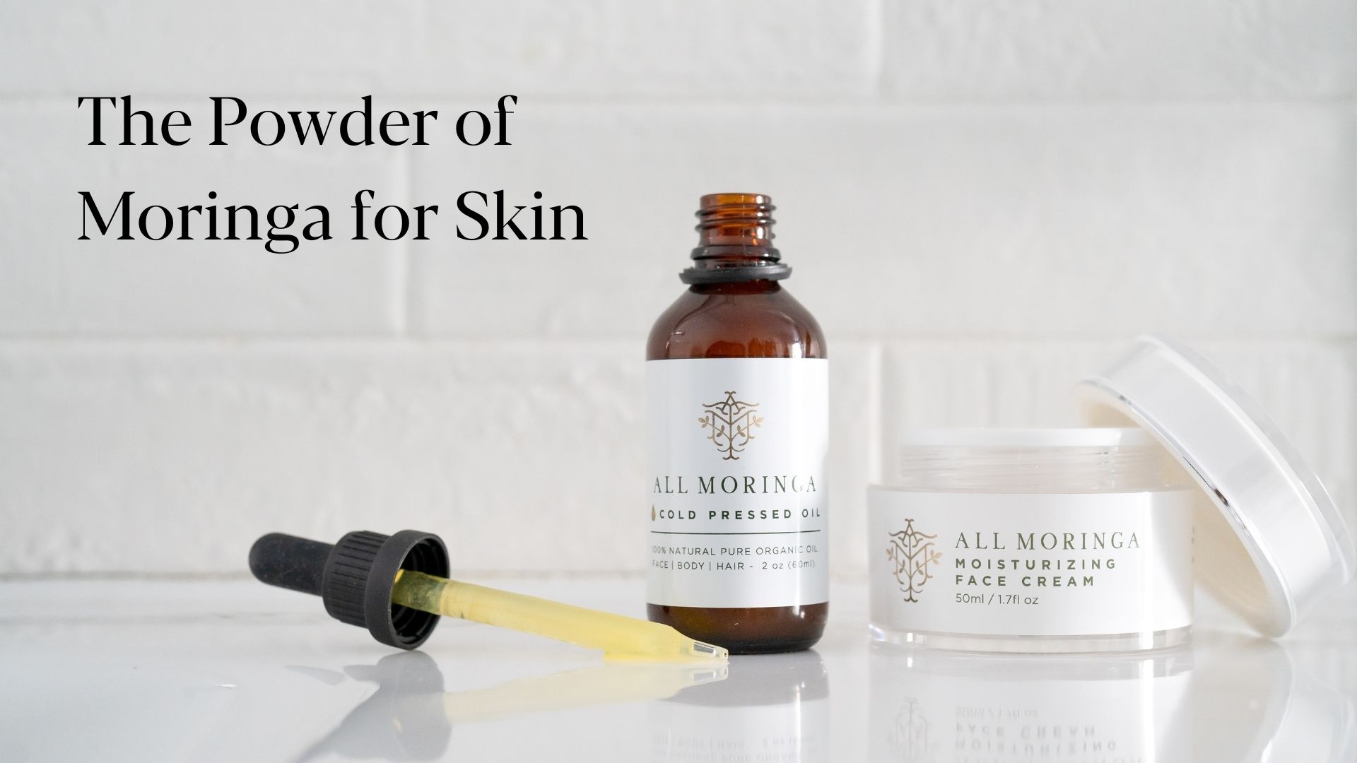 Amazon.com: All Moringa Face Cream, Nourishing, Moisturizing, and