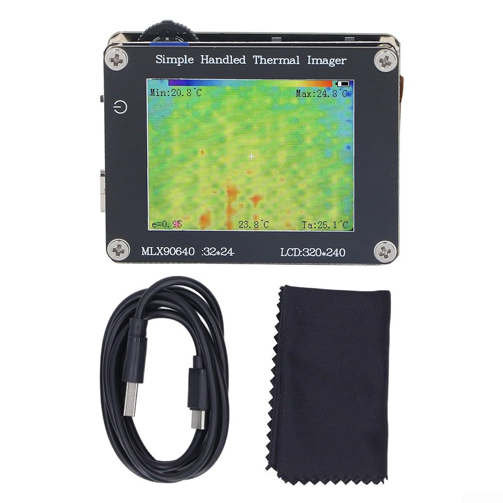 Cámara infrarroja de la cámara termográfica con la funcionalidad de la emulación del USB y batería recargable incorporada