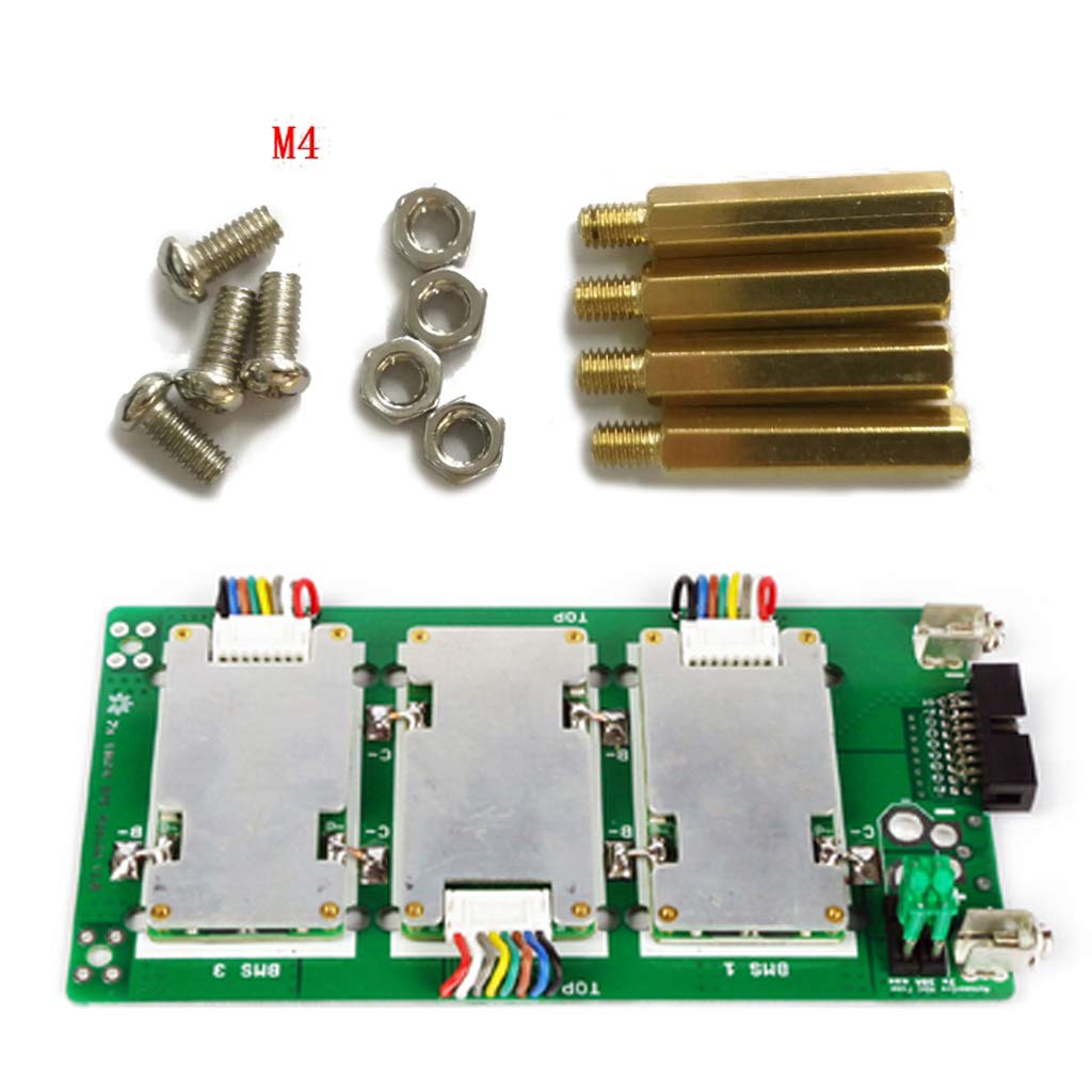 Ycncixwd 7S Power Wall Balancer PCB Module Power Bank Case 18650 29.4V Battery Holder 20A 40A 60A BMS Battery Box Protection Board for DIY Kit