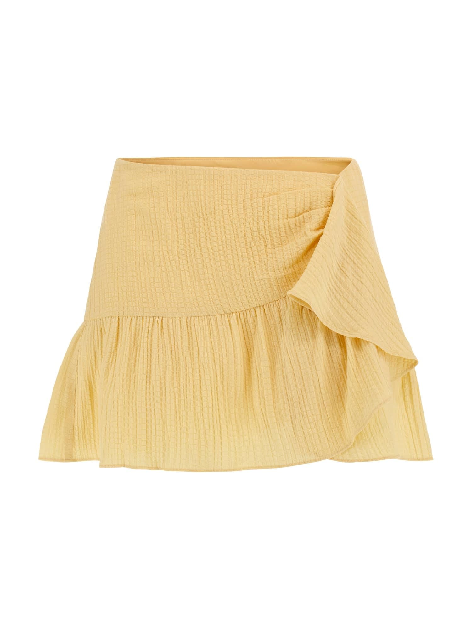 GUESS Womens Shaelo Gauze Skirt