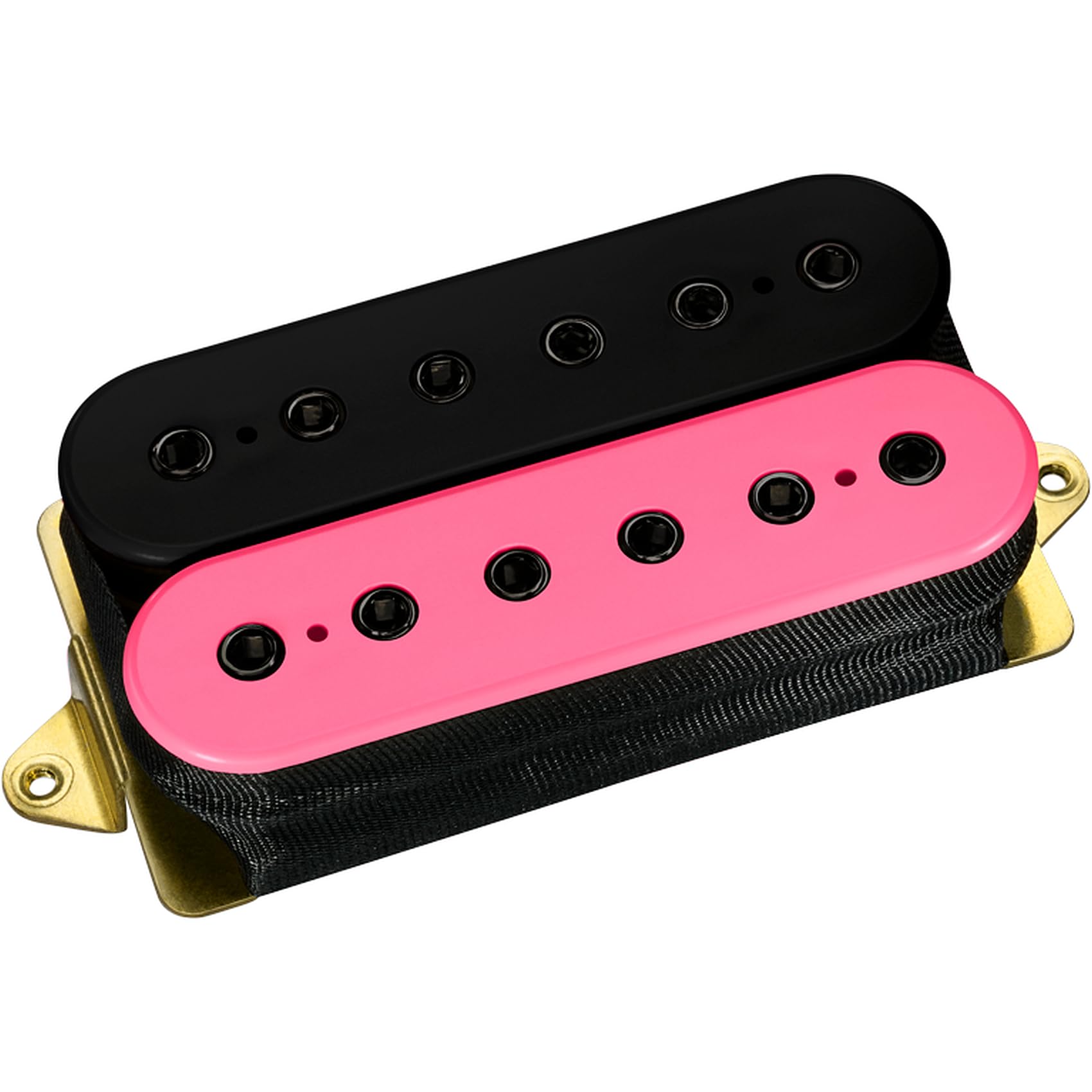 DiMarzio DP 151BP PAF Pro Humbucker - Pastilla para guitarra eléctrica, color negro y rosa