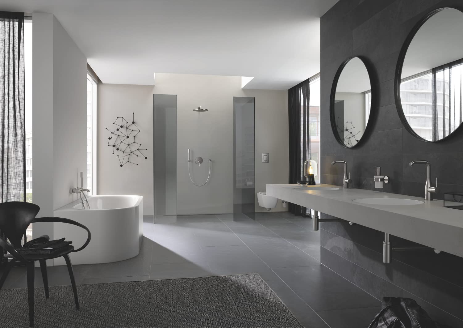 Grohe Rainshower Cosmopolitan 310 Deszczownica z ramieniem 380 mm, 1 strumień