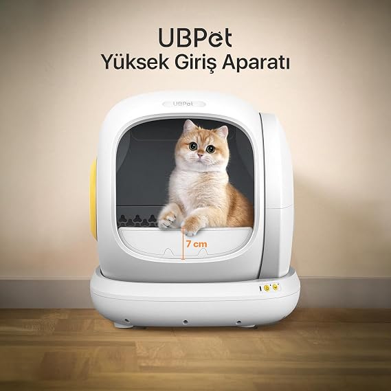 UBPET C20 Automatic Smart Apparatus/Buffle for Cat Toilet, Sand Anti-Splash Apparatus/Buffle