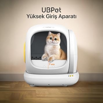 UBPET C20 Automatic Smart Apparatus/Buffle for Cat Toilet, Sand Anti-Splash Apparatus/Buffle