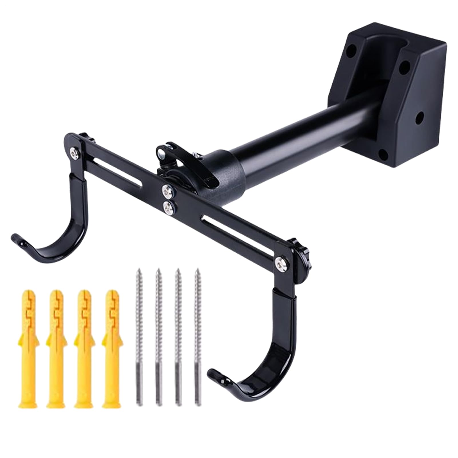 Gancio Portabici Da Parete Regolabile A 360° Robusto | Organizer A Parete Per Bici Da Strada Stand Per Garage Negozio Giardino Casa Cortile Capanno Appartamento Mountain Bike E
