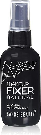 Swiss Beauty Long Lasting Misty Finish Professional Makeup Fixer Spray For Face Makeup | With Aloe Vera And Vitamin- E | Light Weight, Quick Dry…