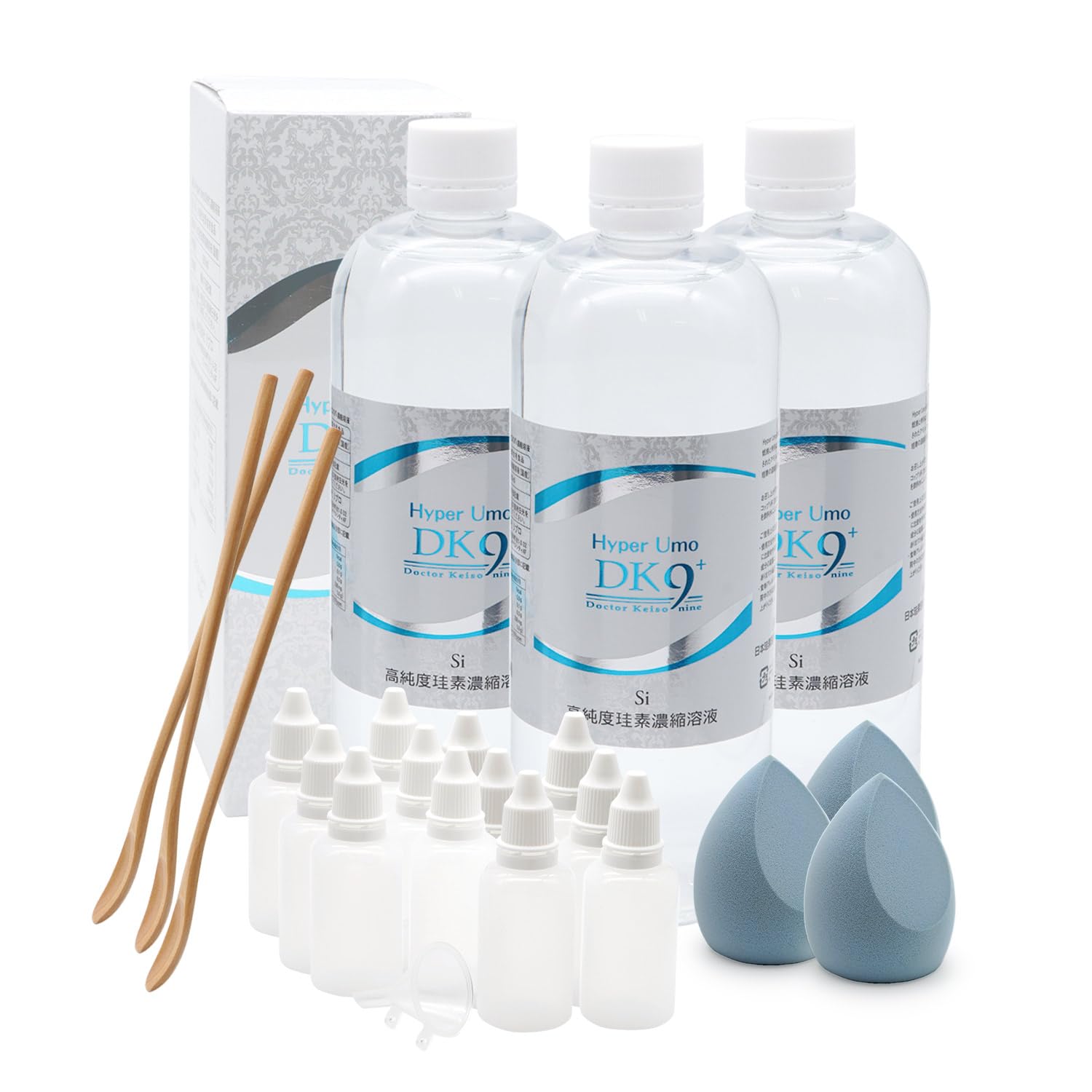 Amazon.co.jp: 水溶性ケイ素濃縮溶液 ハイパーumo 500ml(3本) 硅素 Si 