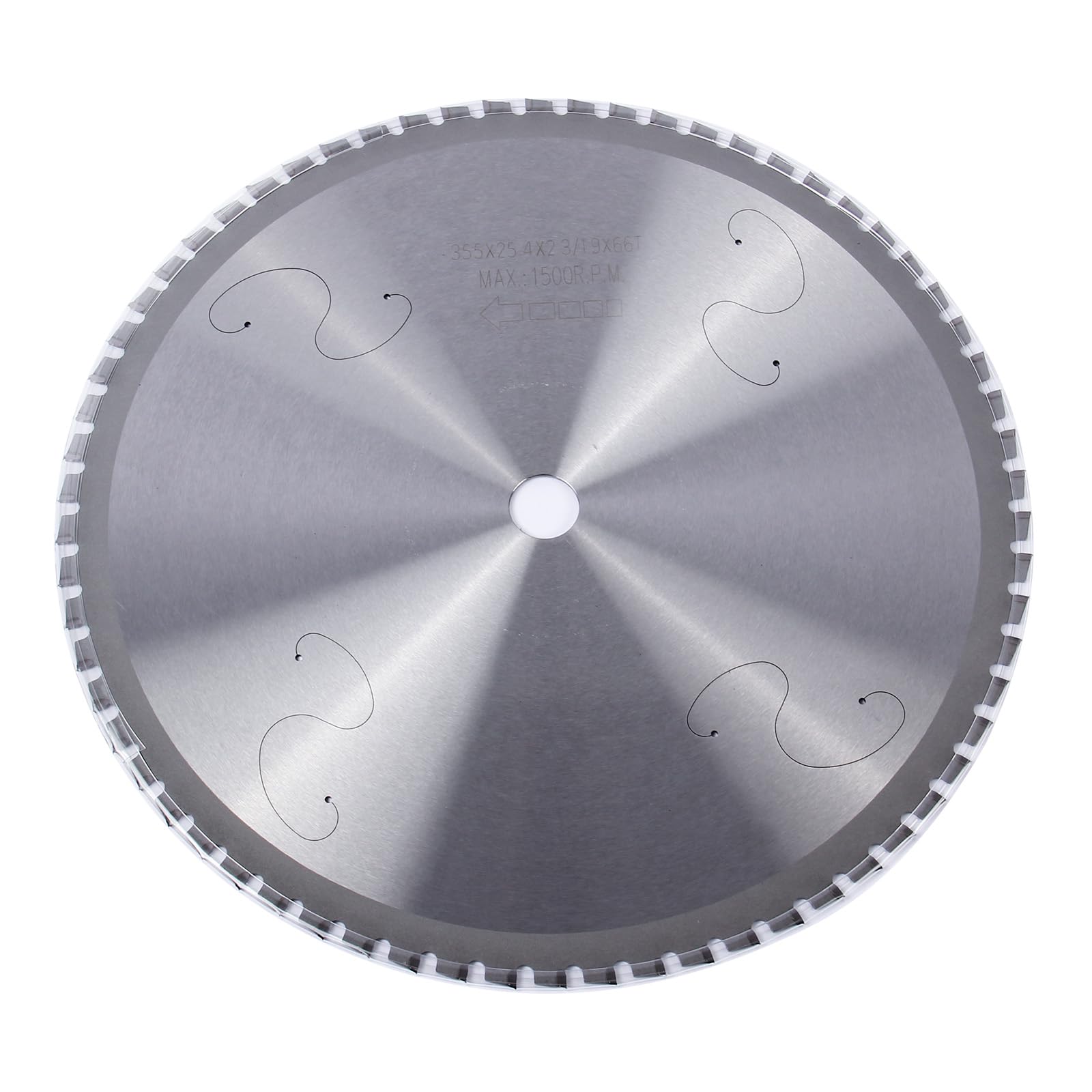 TCT Sägeblatt für CHS-355 – 355 mm, 66 Zähne, für Stahl