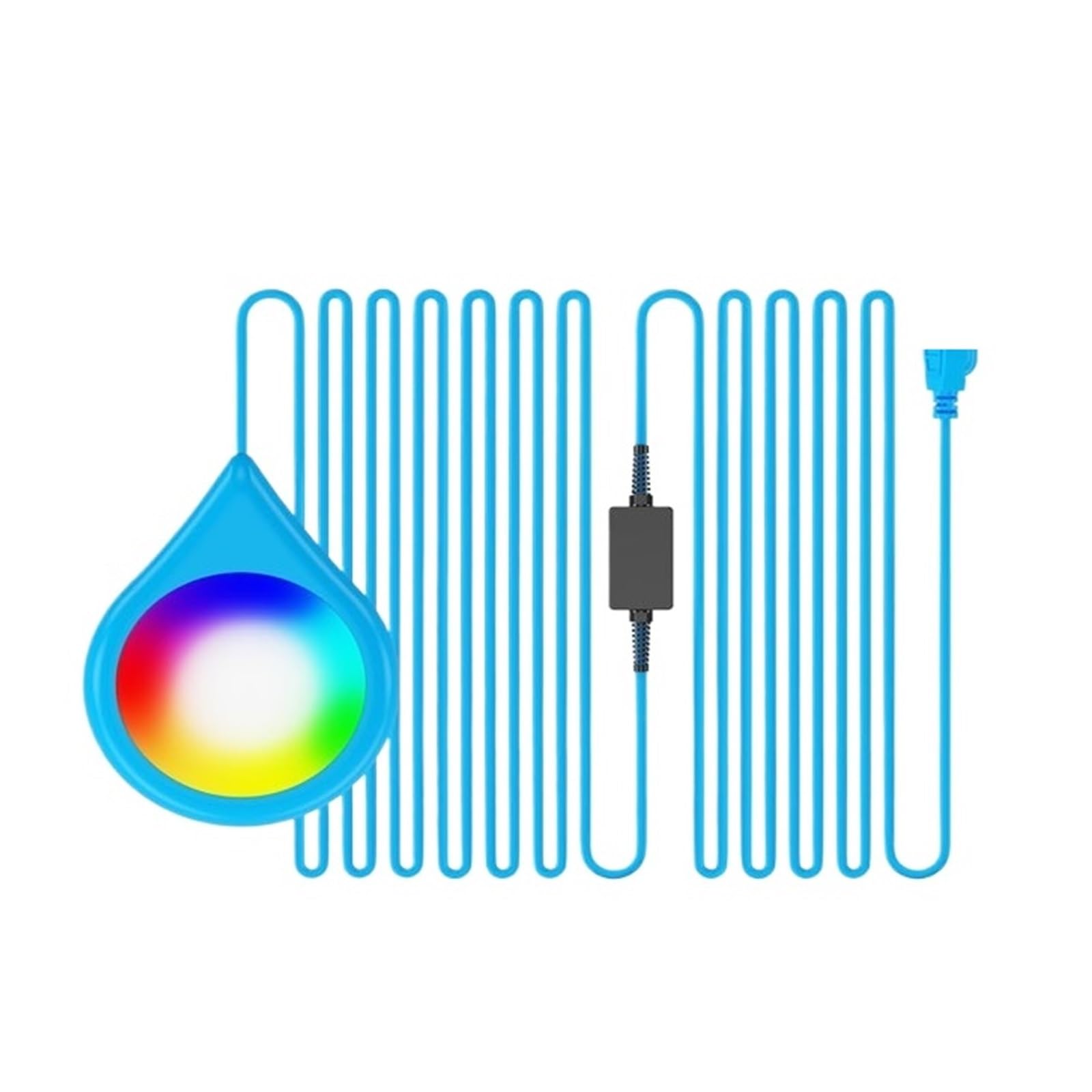 Oświetlenie Basenowe LED 15 W Z Kontrolą Aplikacji RGB Możliwość Przyciemniania IP68 Wodoodporna Muzyka Zsynchronizowana Zmiana Koloru Reflektor Podwodny Tworzenie Atmosfery