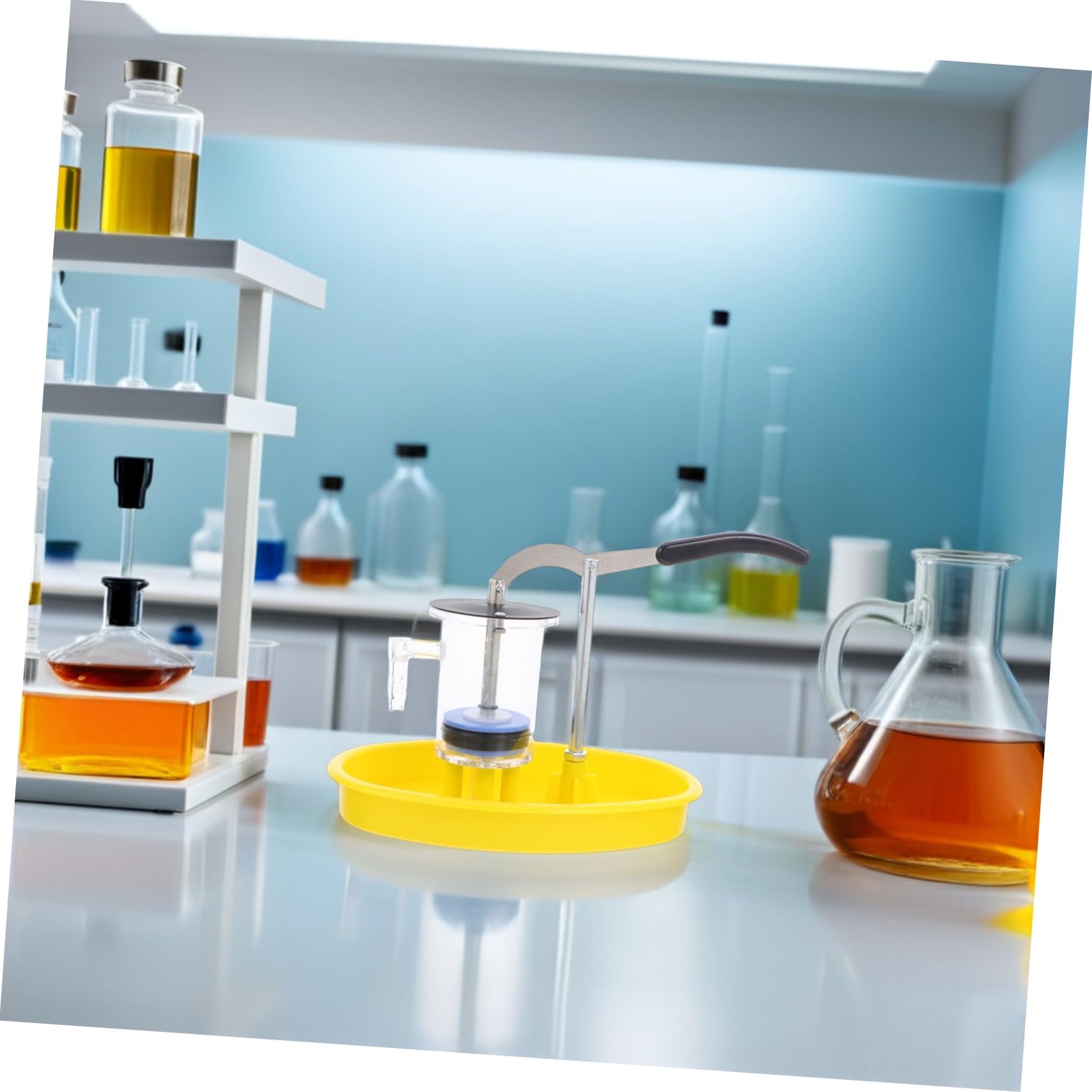 BESPORTBLE Kit Per Pompa A Mano Pompa Per Giocattolo Scientifico Pressa Per Materiale Scientifico Esperimento Con Di Pressa Per