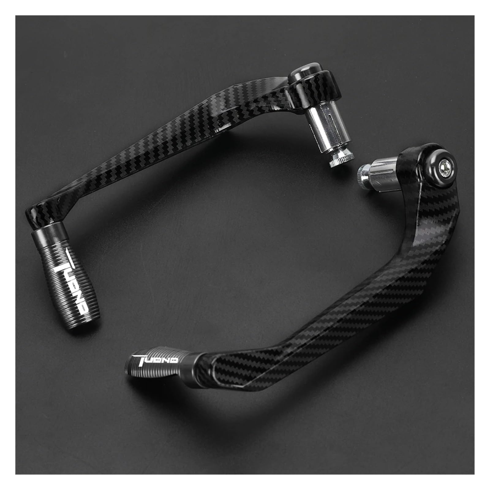 DOYUBVCW Motorcycle Lever Guards Handgrip 22MM Handlebar Grips Guard Brake Clutch Lever Protector for Tuono for Factory V4 1100RR 1000R V4R for R Motorcycle