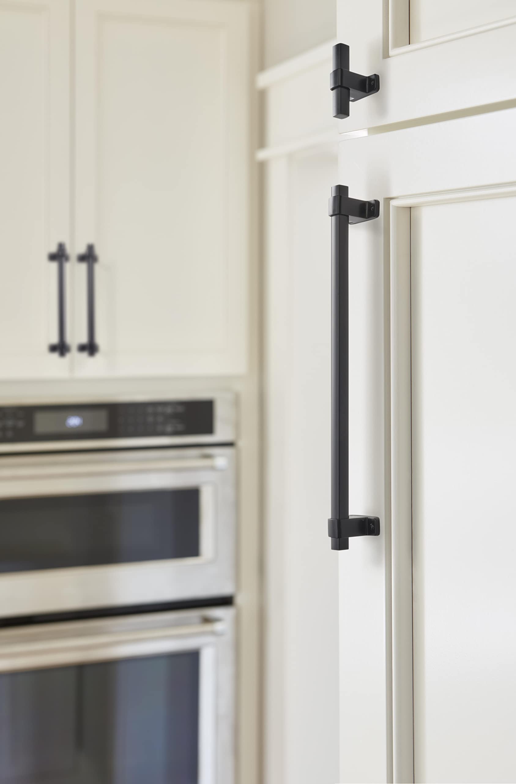 Amerock, Matte Black, 6-5/16 in. Center-to-Center - Image 2