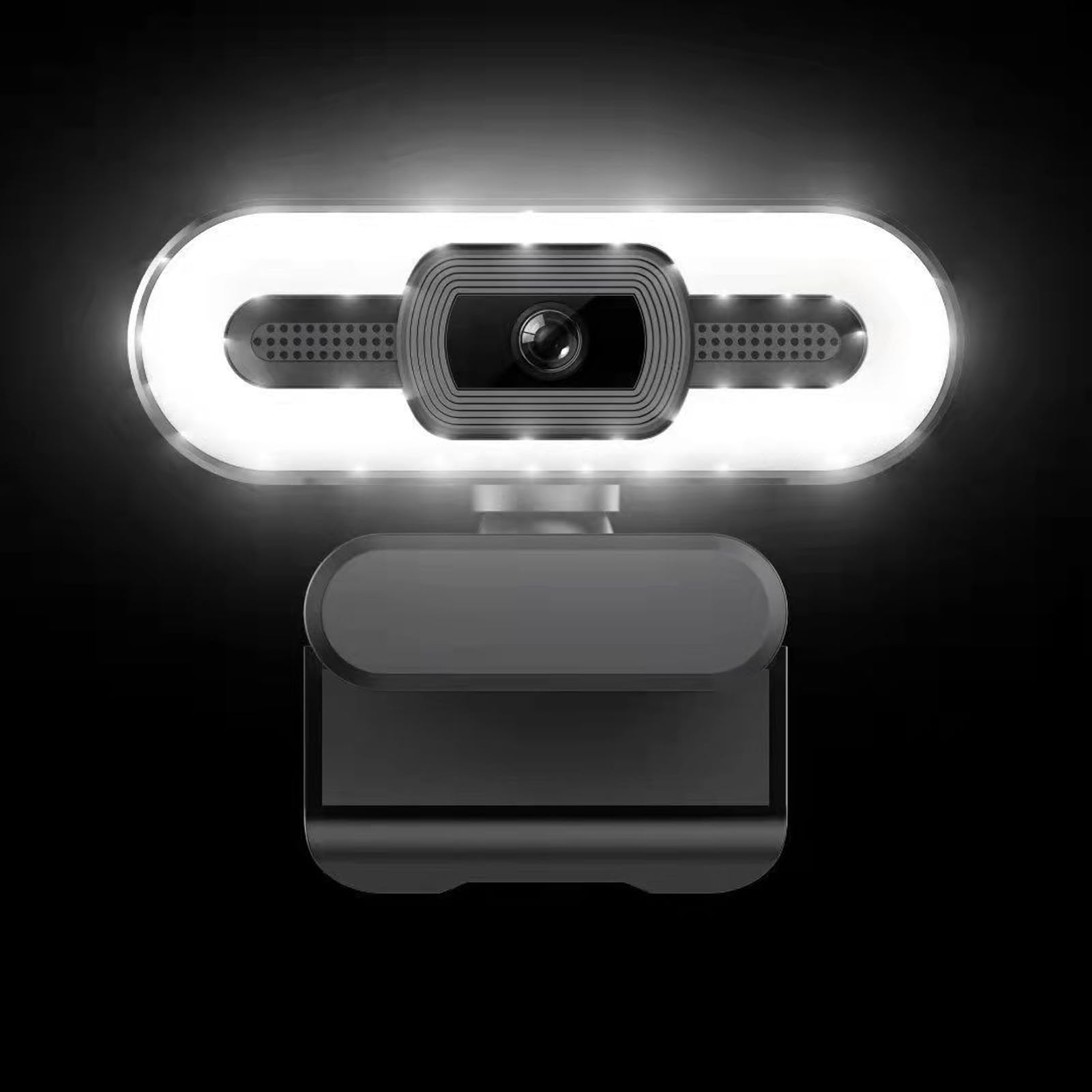Kamera Internetowa 4K, Kamera Internetowa 4K USB Kamera Komputerowa z Wbudowanym Mikrofonem Super Jasne światło Wypełniające Auto Beauty do Wyświetlacza LCD Laptopa