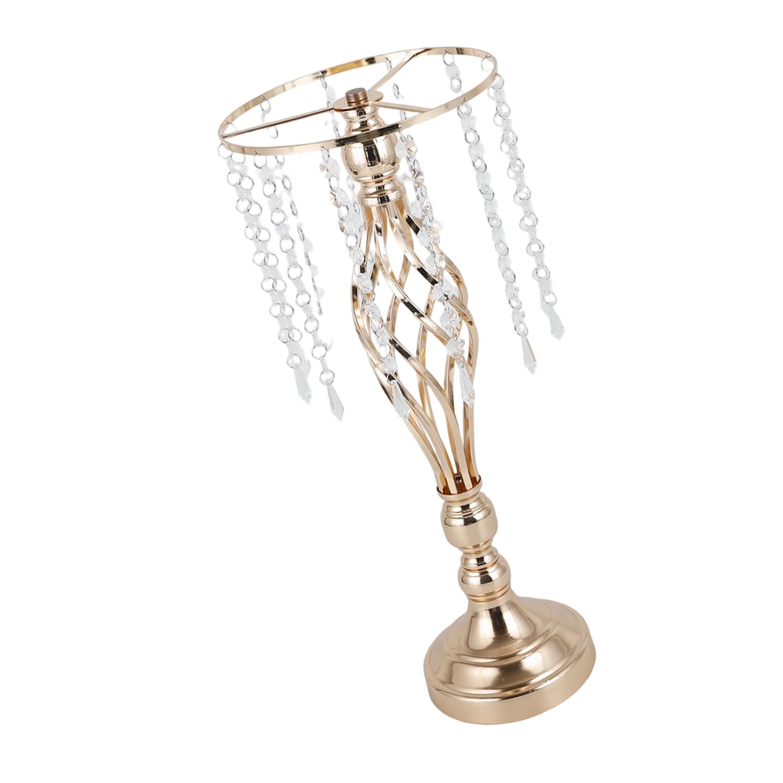 hogtnd Flower Arrangement Stand, Wedding Centrepieces for Table Decorations, Elegant Metal Flower Vase, Metal Arrangement