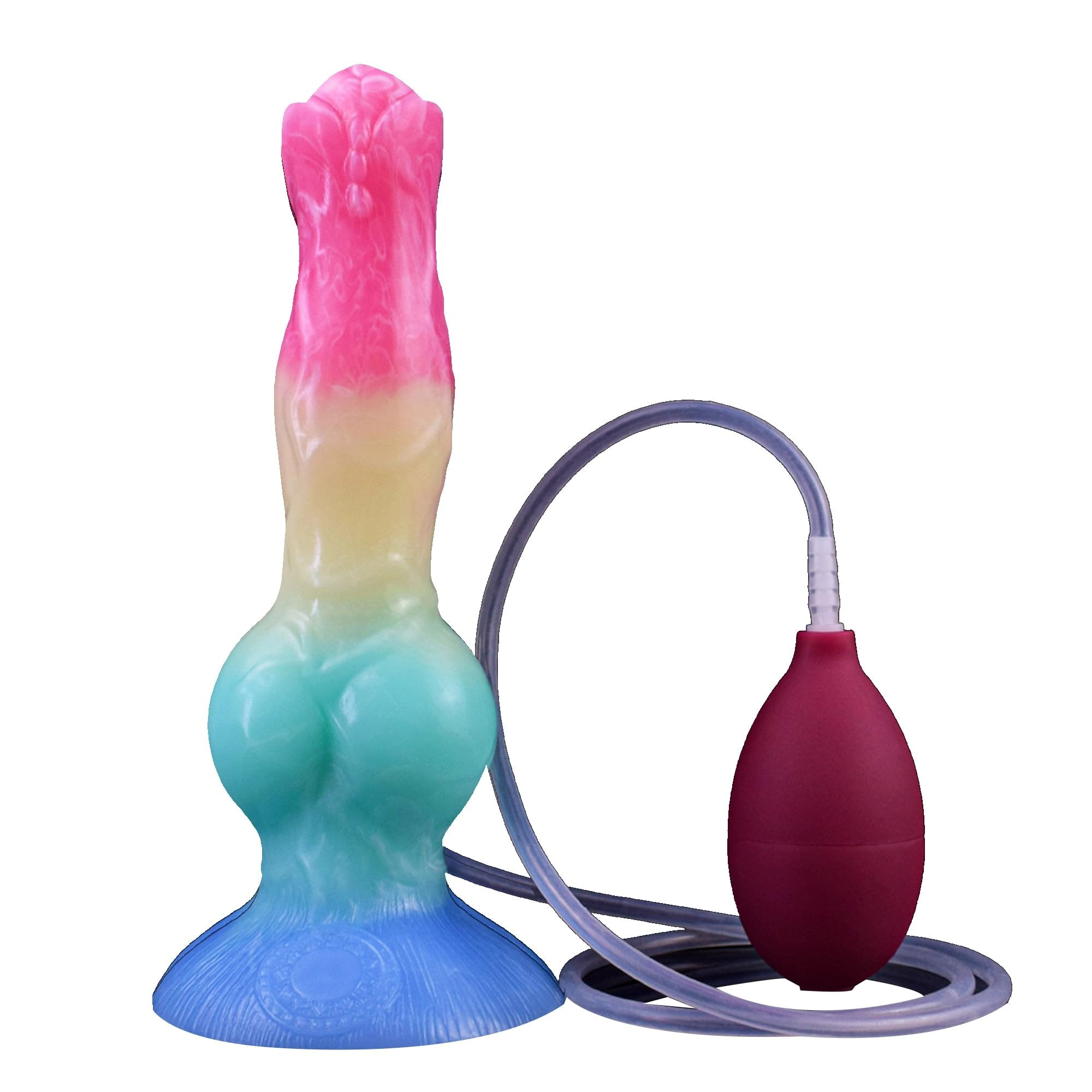 Amazon.com: Monster Dildo Silicone LGBT Suction Cup Onahole G Spot Anal  Stimulation Adult Toy Thick Dildos Vibrator Massager Stimulator for Women,  Couple Rainbow Dash OH-MO-007-B : Health & Household