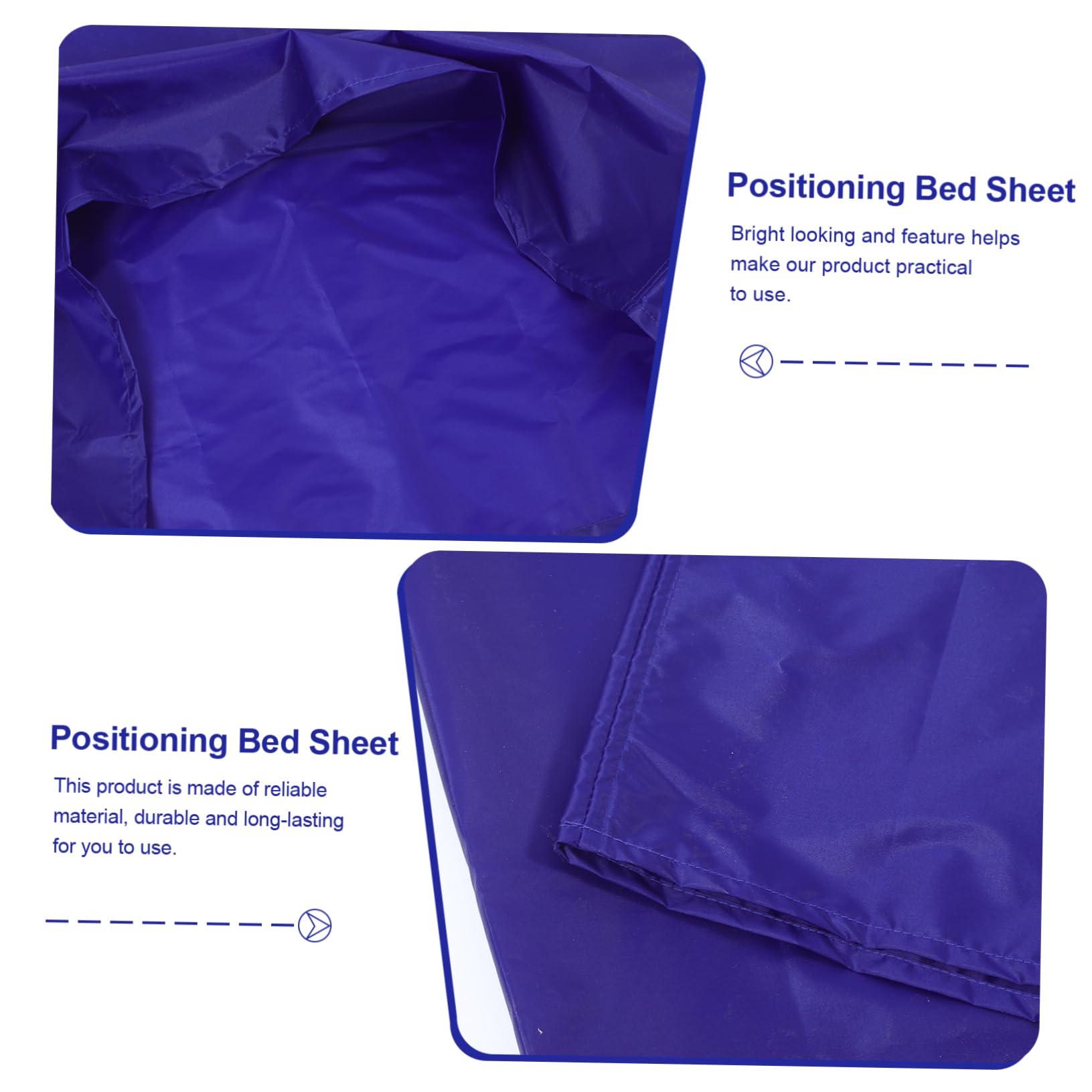 Gatuida Elderly Moving Pad for Disabled Individuals Multi-Functional Transfer Sheet for Bedridden Patients Smooth Sliding for Comfortable Positioning Material