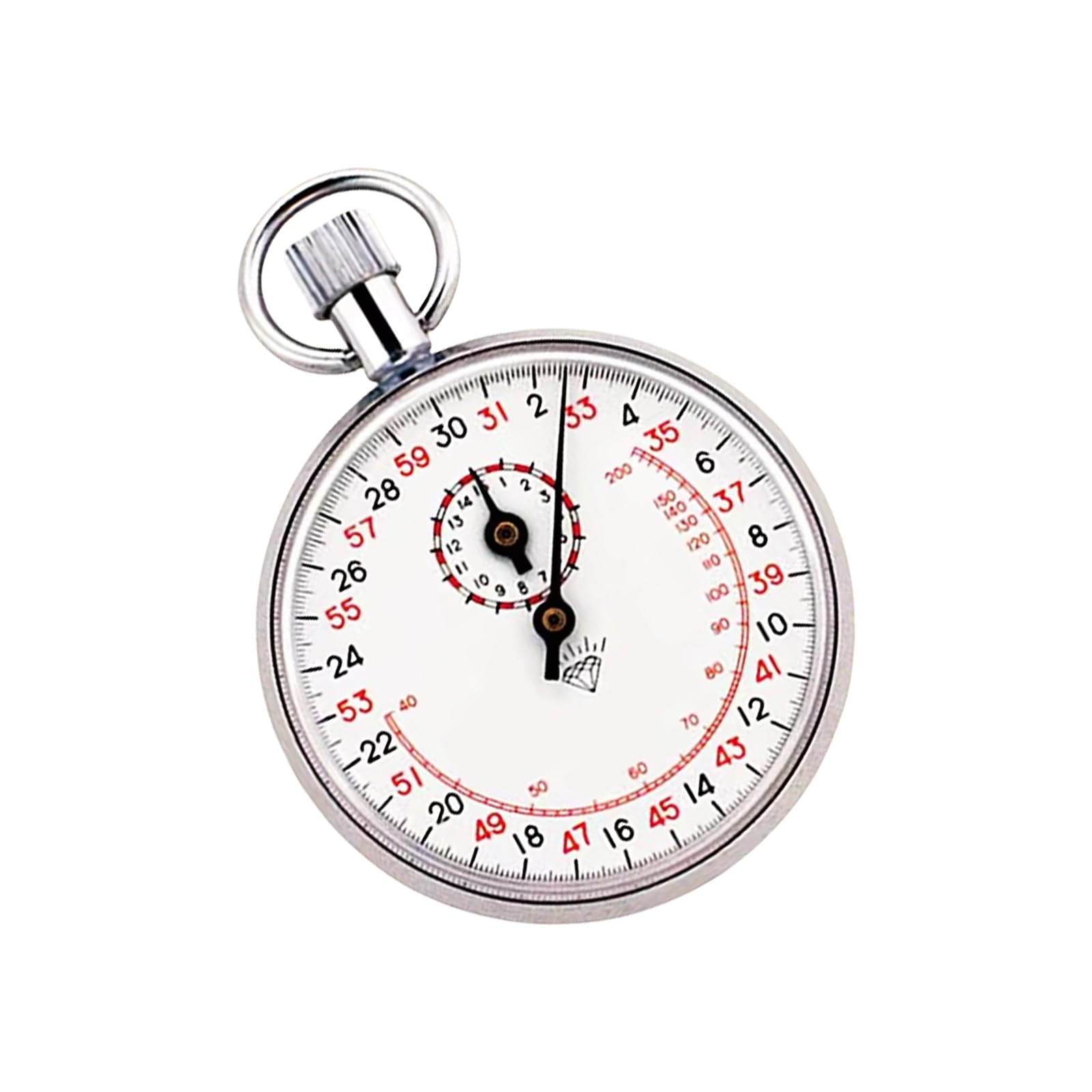 Chronomètre professionnel d'athlétisme avec design antichoc et affichage analogique clair précision chronomètre mécanique portatif