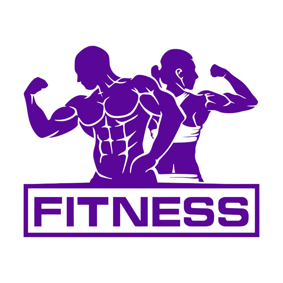 Gym Wall Decal Gym Wall Decor Vinyl Letter Decal Gym Quotes Decal Gym Fitness Wall Sticker for Gym Window Decor Decals Small - 34x42cm โ image 1