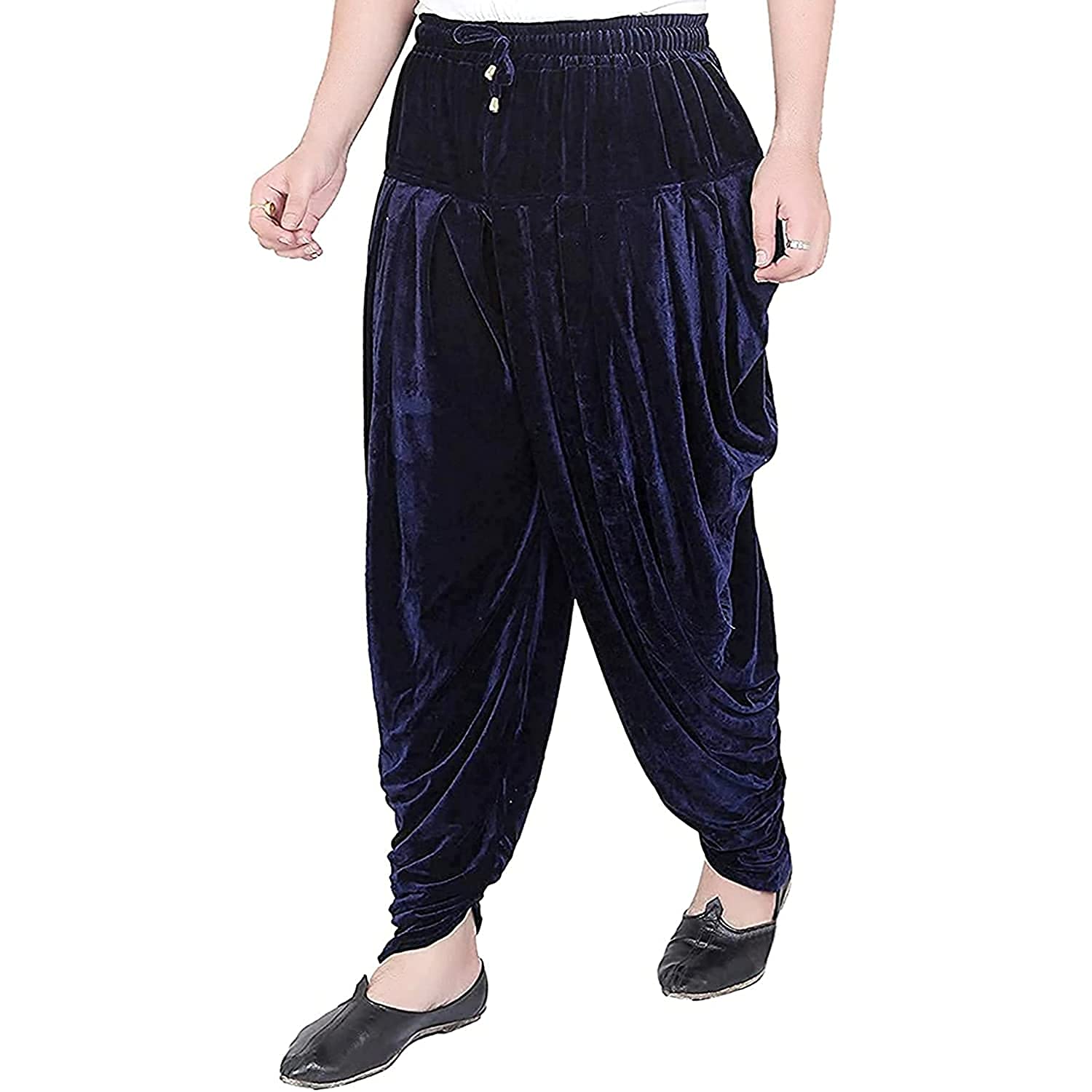 fabwax Men's Premium Velvet Dhoti Pant/Peshawari/Patiala (Best Combination Of Kurta & Waistcoat Set)-picture-15
