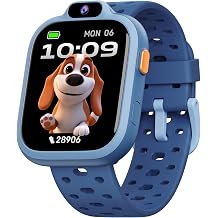 BIGGERFIVE Kids Smart Watch, Fitness Watch with Camera for Boys Girls 3-14