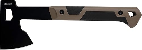 Kershaw Deschutes Hacha Camp Hacha, espiga completa, acero inoxidable (1075)
