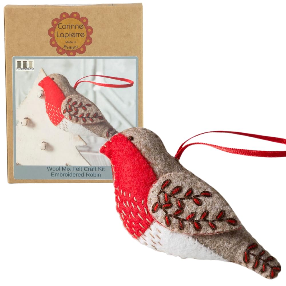 Corinne Lapierre Multi Robin Felt Craft Mini Kit