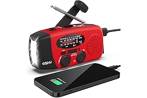 Esky Solar Powered Hand Crank Generator