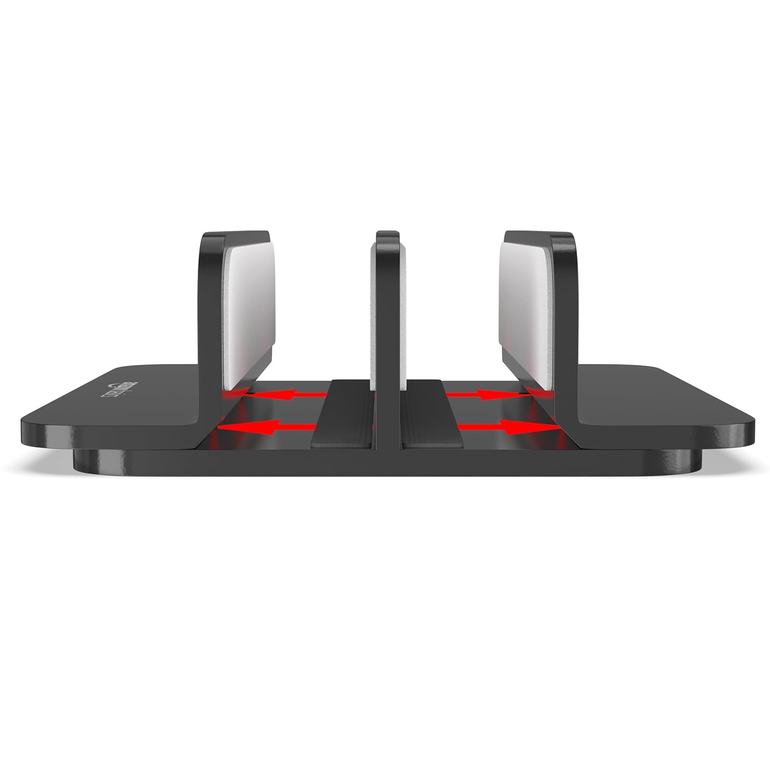 amazon basics Vertical Laptop Stand | Space-Saving Design | Scratch-Resistant | Fits All Laptops Up to 17.3 inches (43.94 cm) 26 61yM cODRIL. SL1500