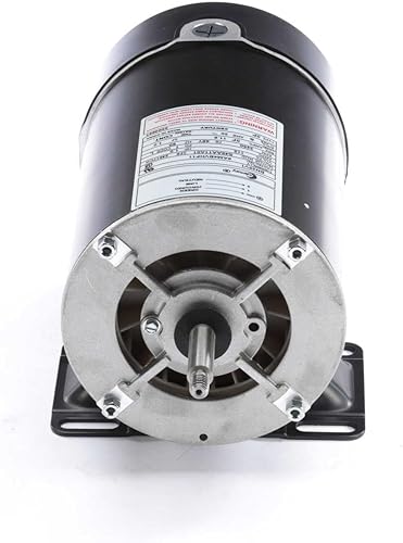 Miniatura 4 de A.O. Smith BN25V1 1 HP, 3450 RPM, 1 velocidad, 115 voltios, 12 amperios, 1 factor de servicio, marco 48Y, PSC, carcasa ODP, motor de piscina de base