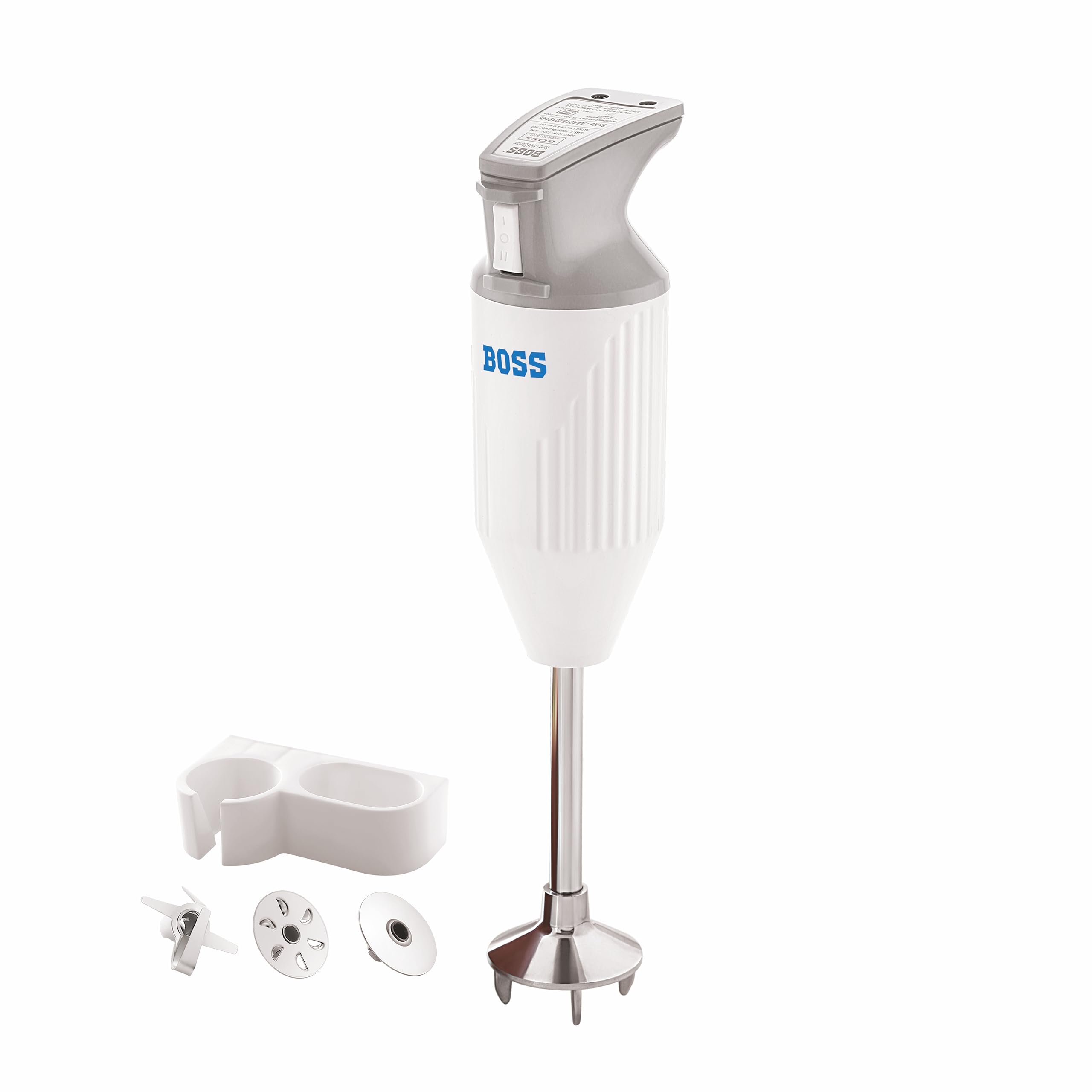 Stainless Steel B131 Portable Hand Blender 180 Watts | Variable Speed Control | 3-Year Warranty | Easy To Clean And Store | Isi-Marked, Grey