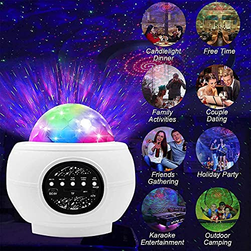 Smartcamp Led-sterrenhemelprojector voor volwassenen, Galaxy Light sterrenlicht, projector, lamp, nachtlampje… - Afbeelding 3