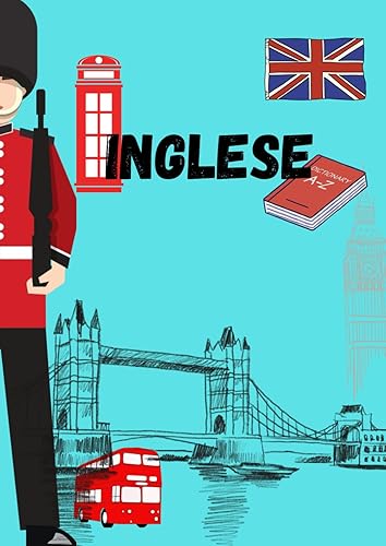 Quaderno di Inglese a Quadretti: Esplora il Fascino dell' Inglese con Gioia e Apprendimento!: A4 | copertina flessibile | 90 pagine | Quadretti 0.5