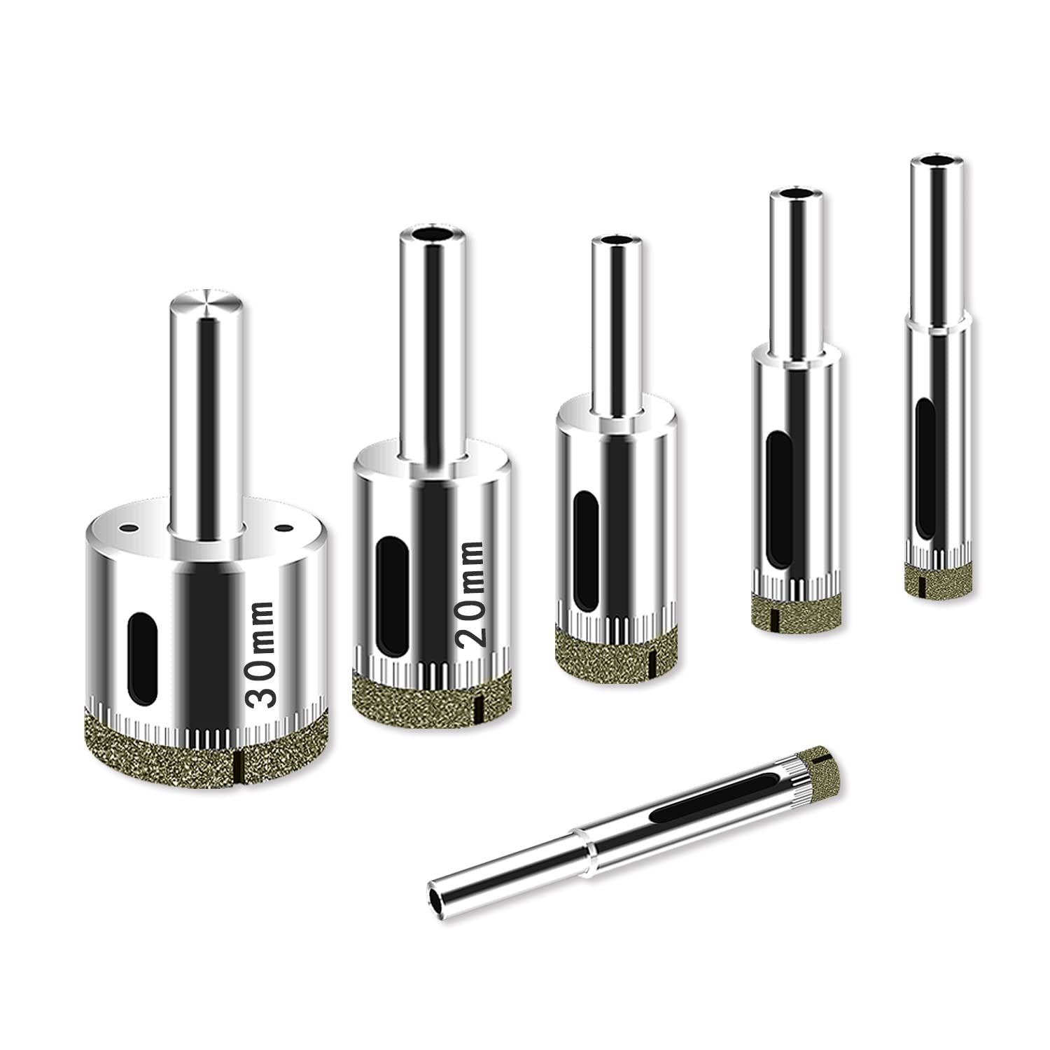 Industrial Grade Diamond Hole Saw Set 
